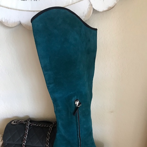 Giuseppe Zanotti turquoise/blue green Boots⚜🔥 - Picture 7 of 7
